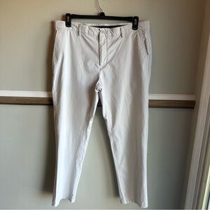 Vineyard Vines OTG Pants On The Go Performance Golf Stone Khaki Chino